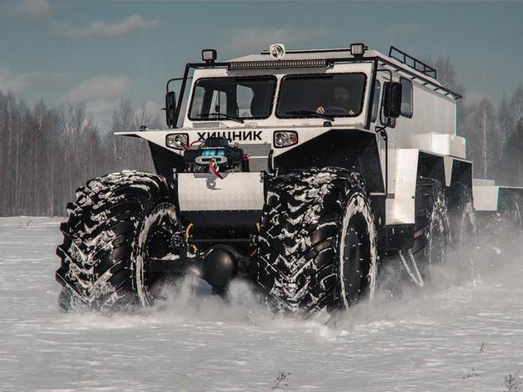 В Тюменской области расширят производство снегоболотоходов "Хищник"