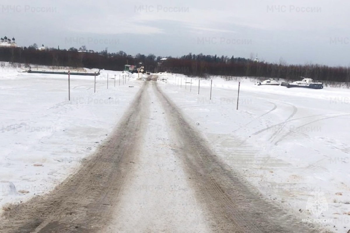 В Костромской области заработали три ледовые переправы