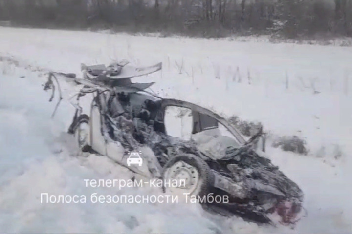 Два человека погибли в ДТП с большегрузом на трассе в Тамбовской области