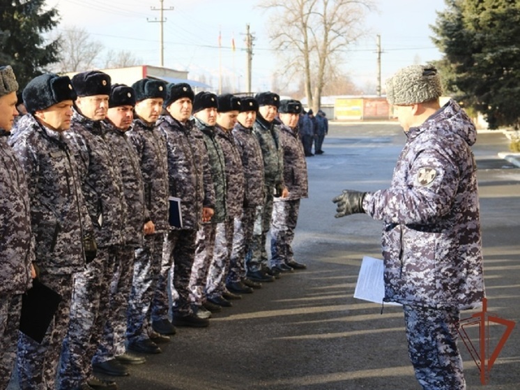 Зимний период обучения стартовал в Северо-Кавказском округе Росгвардии