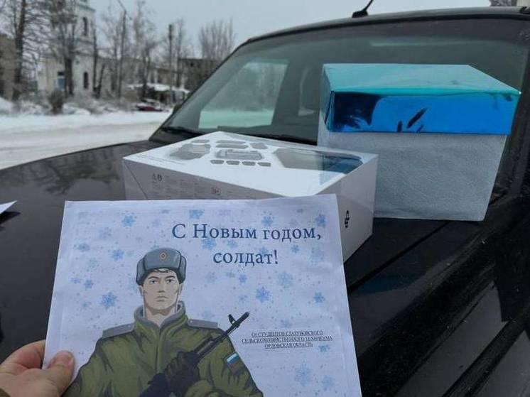 Из Орловской области в зону СВО доставили посылку и УАЗ «Патриот» для десантников-штурмовиков