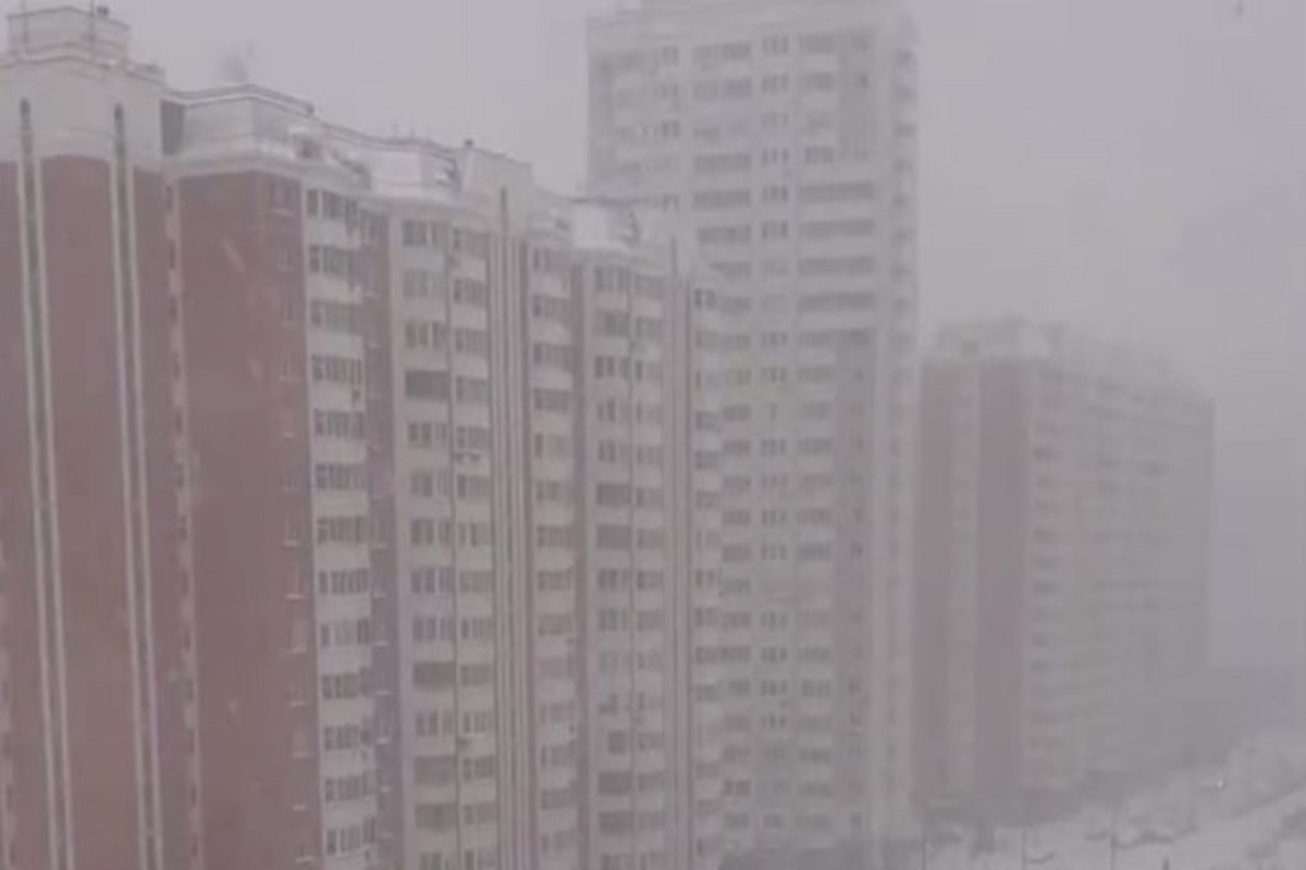 Жители Подмосковья услышали гром посреди зимы