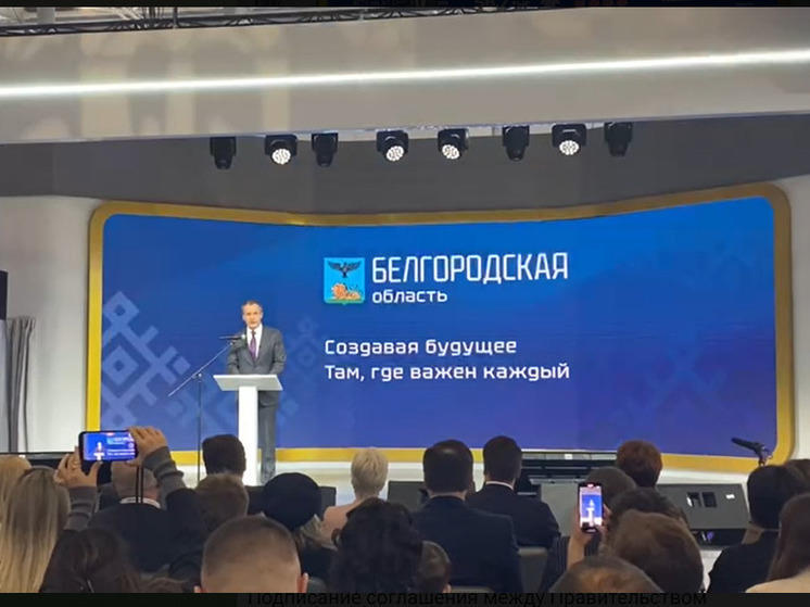 Гладков выразил благодарность всем кто, поддержал Белгородскую область