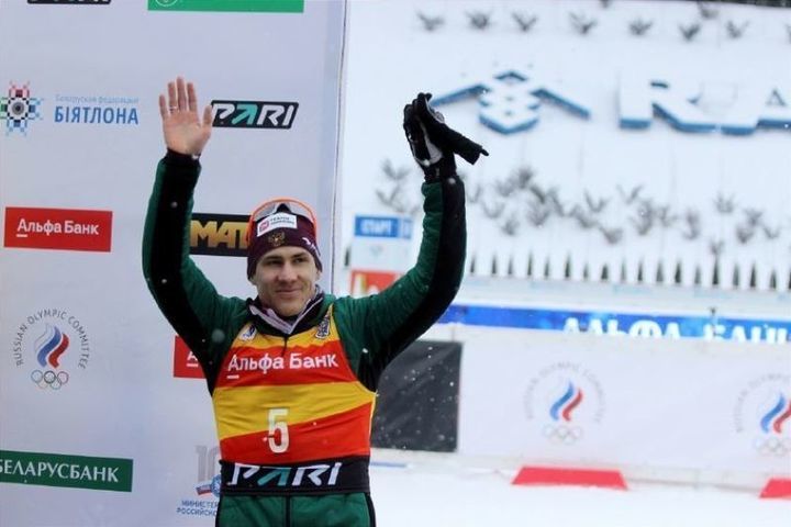 Эдуард Латыпов стал призером чемпионата России по биатлону в суперспринте