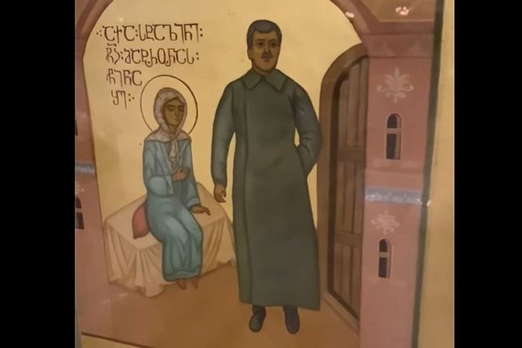 The Georgian Patriarchate put forward a demand after the desecration of the icon with Stalin