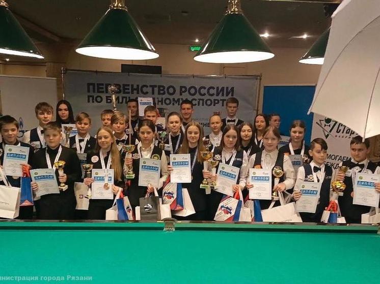Рязанские бильярдистки завоевали 2 медали на первенстве России