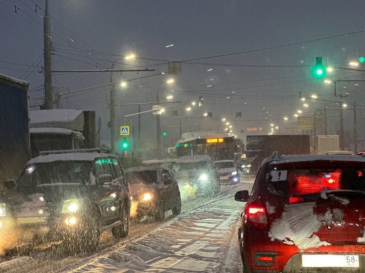 Пензенских водителей предупреждают о пробках в центре города