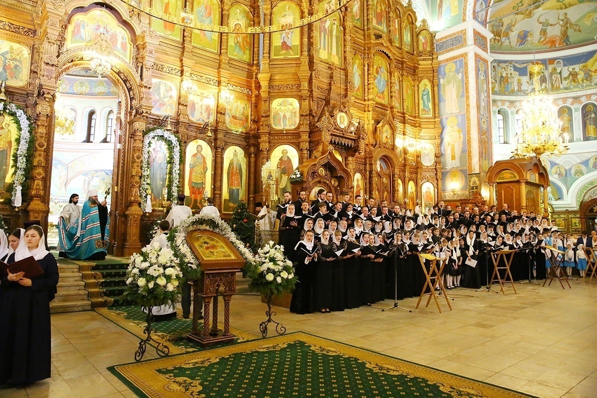 Более 300 голосов собрал XVII Рождественский хоровой собор в Нижнем Новгороде