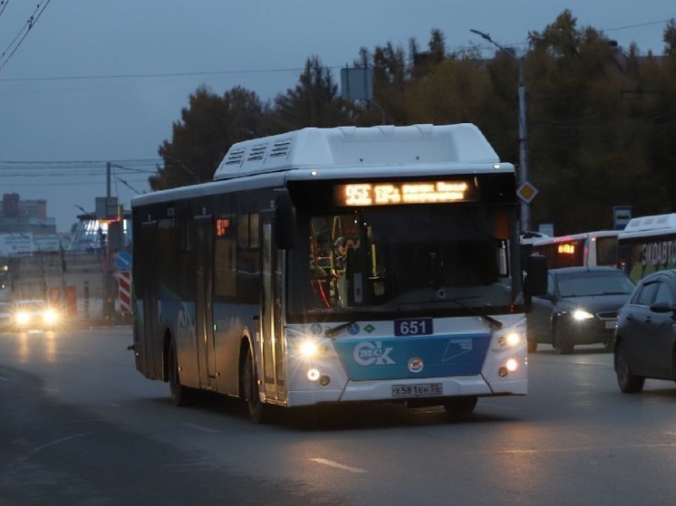 На Левом берегу Омска сразу пять автобусов стали ходить по новой схеме