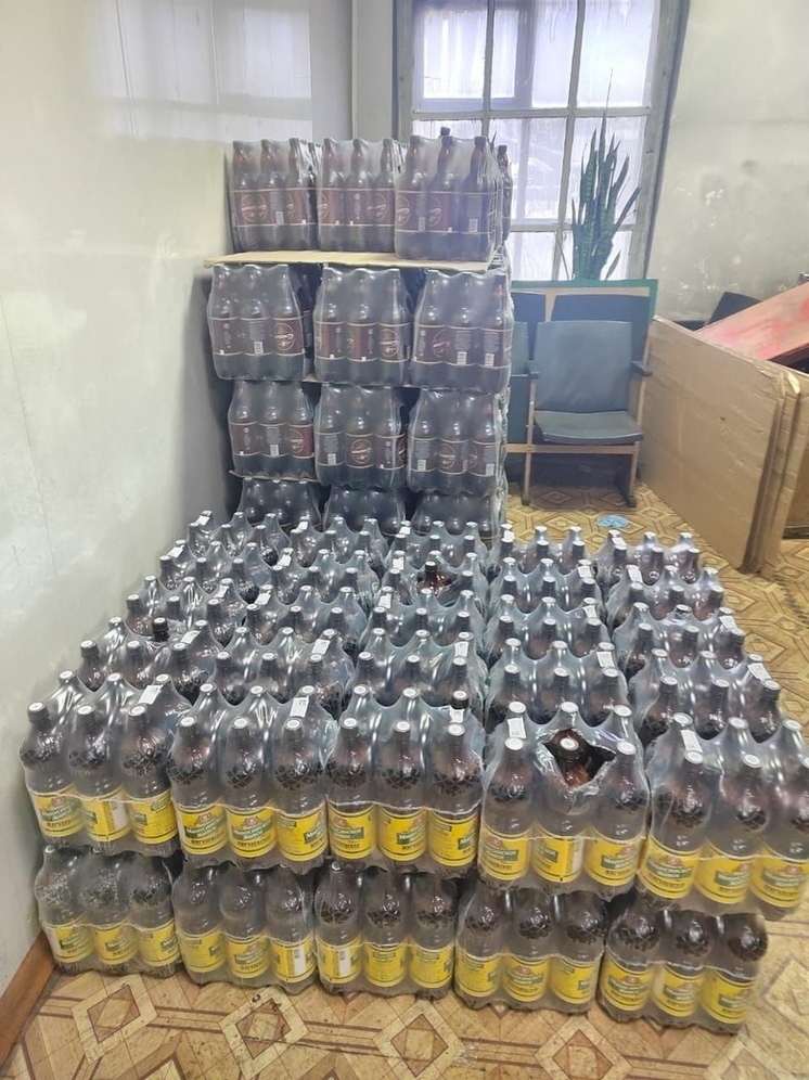 Полицейские Тувы пресекли ввоз нелегальной пивной продукции
