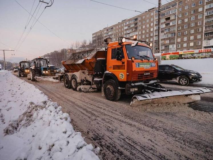 Дорожные службы Мурманска работают в усиленном режиме