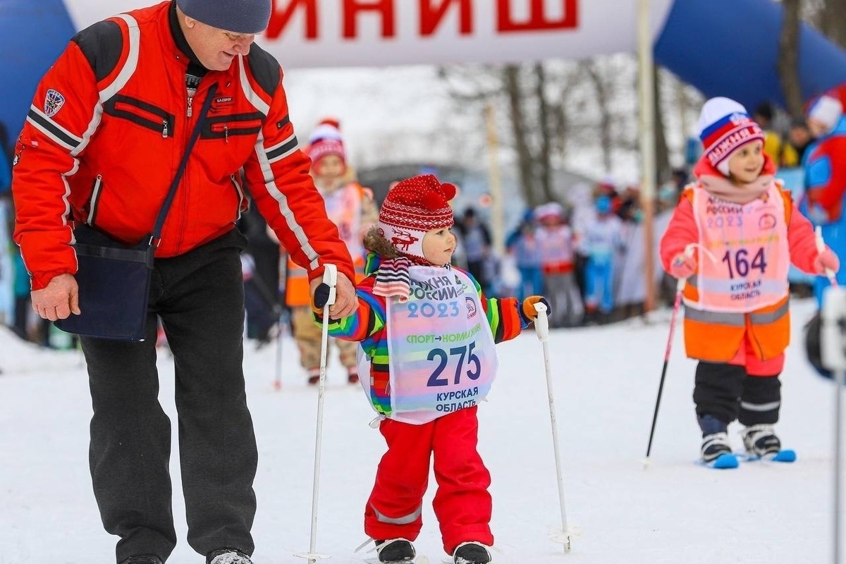 В Курске 14 января проведут лыжные старты для дошкольников