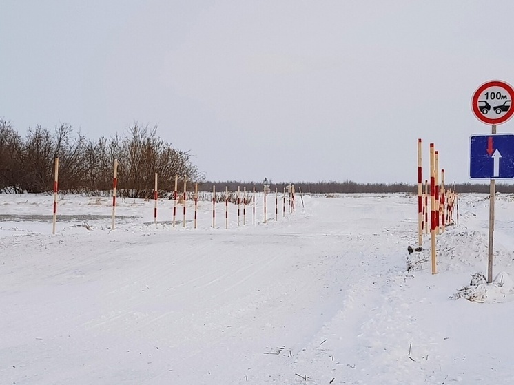 Зимник Аксарка — Белоярск открыли после метели