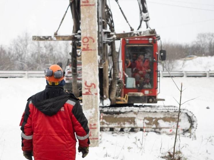  Эстакаду в районе Каширского шоссе начали строить в Подмосковье