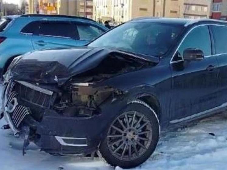 Пенсионерка на Volvo столкнулась со Skoda в Советском районе Брянска