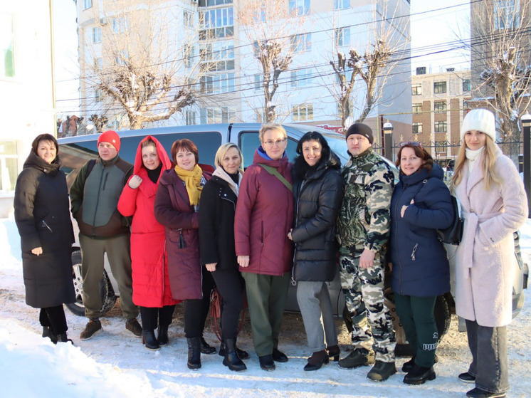 Очередная группа волонтёров из Рязанской области отправилась в ЛНР