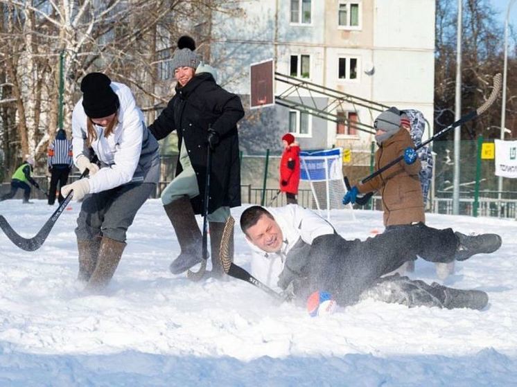Под Тулой впервые провели фестиваль "Русская хоккейная классика"