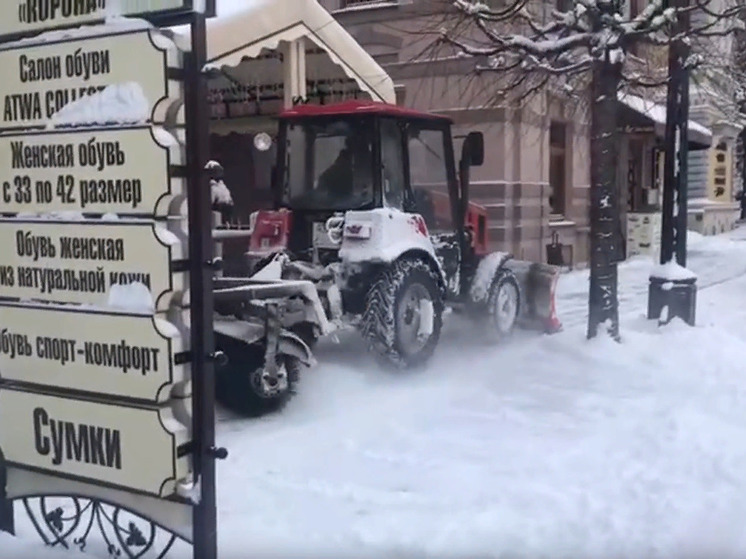 Мэр Кисловодска: соляной раствор от снега повысил безопасность на улицах города