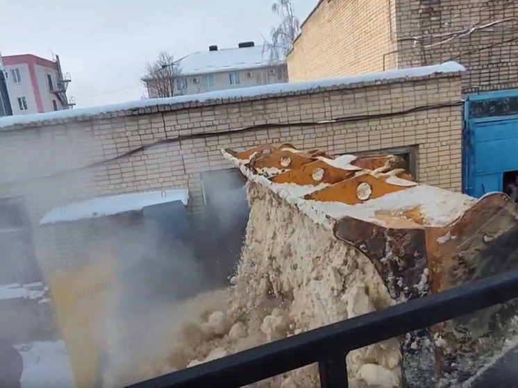 В Ставрополе протестировали первую в крае снегоплавильную установку