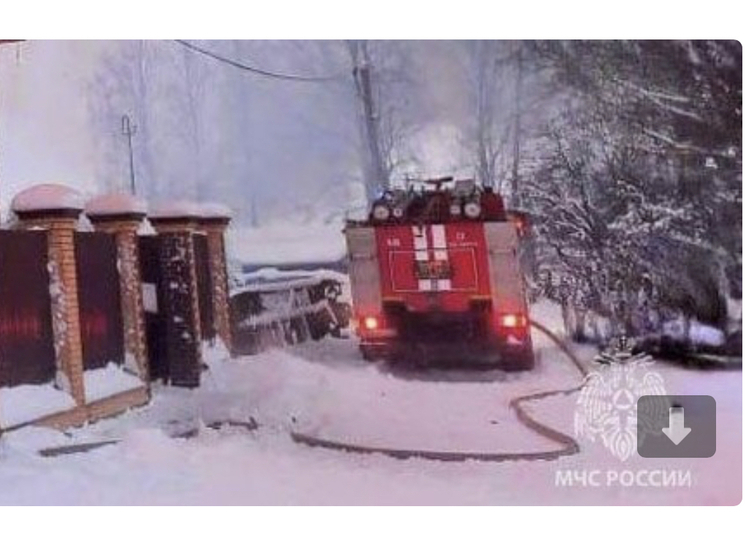 В Глинковском районе произошел пожар в жилом доме