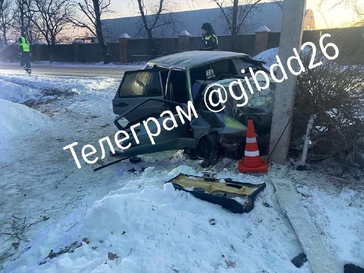 20-летний житель Минвод без прав устроил ДТП, трое пострадавших