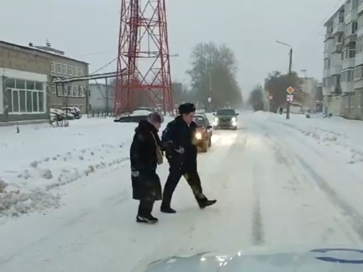 Автоинспекторы спасли пожилую свердловчанку, которая чуть не попала под машину