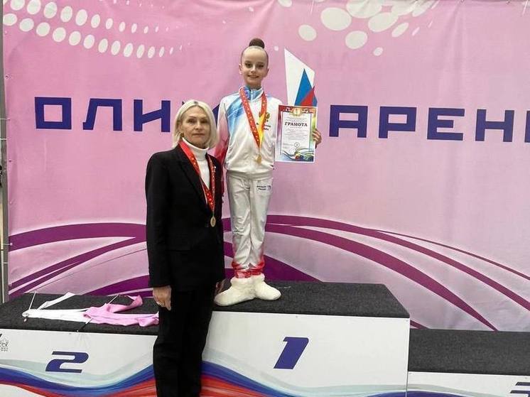 Кисловодчанка стала чемпионкой краевых соревнований по художественной гимнастике
