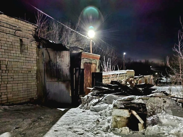 В Жасминке в сгоревшем гараже нашли труп