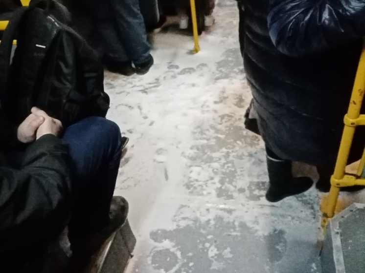 Ростовчане пожаловались на холод в салоне автобуса №83