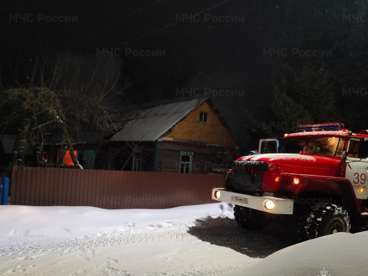 Ночной пожар в брянской Унече унёс жизни трёх человек