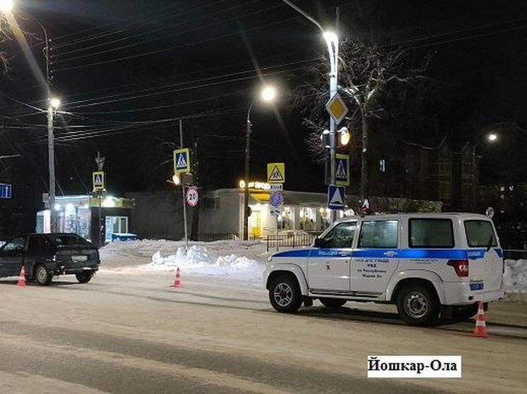 На пешеходном переходе в Йошкар-Оле машина сбила подростка