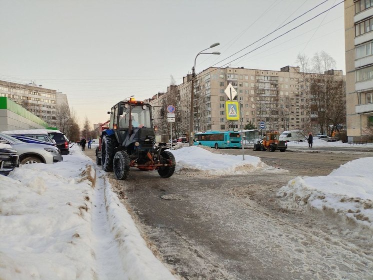 На Ленобласть надвигается новый циклон со снегом 16 января