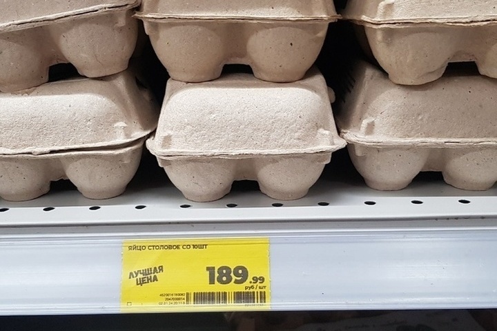 Новый год не остановил рост цен на яйца в Карелии