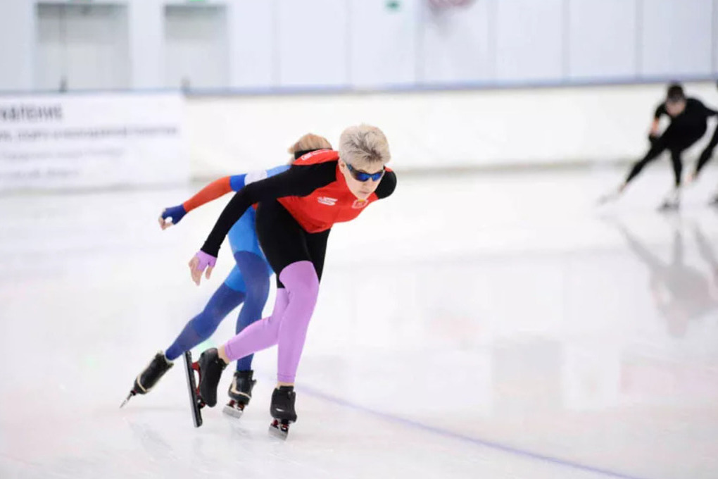 Tulyachka entered the top 20 leaders in speed skating at the Central Federal District Championship