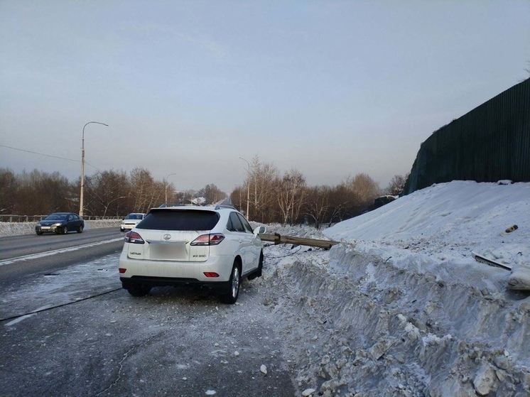 В Кызыле водитель без прав совершил  ДТП