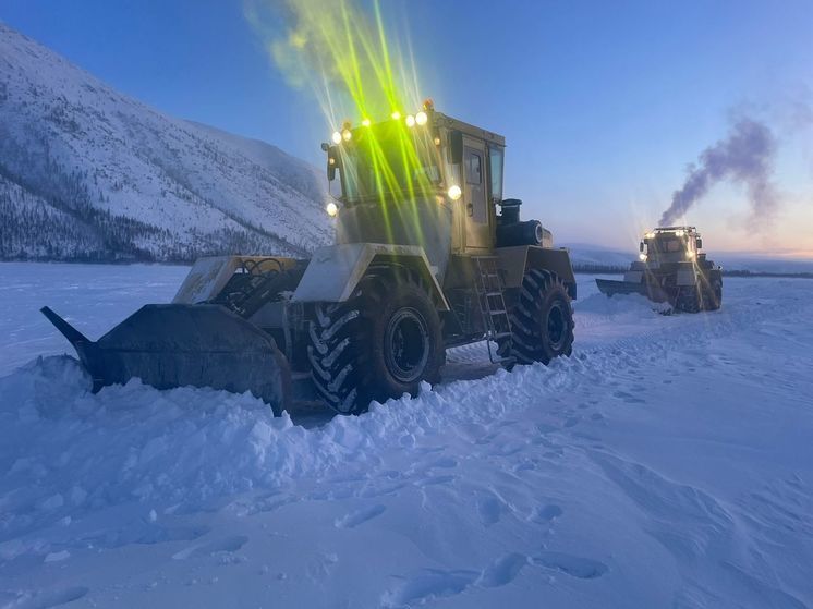 В Якутии на автозимниках "Арктика" и "Яна" увеличили грузоподъемность до 30 и 20 тонн