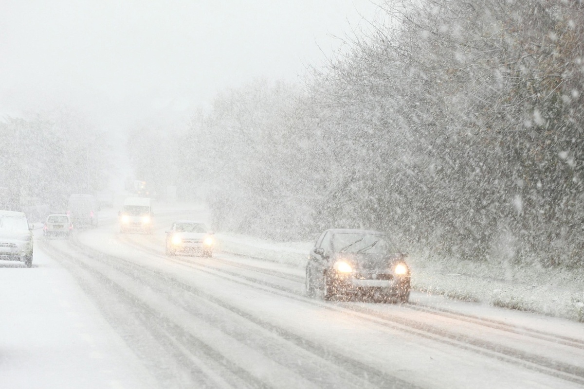 В Костромской области прогнозируется снегопад и ухудшение видимости на дорогах