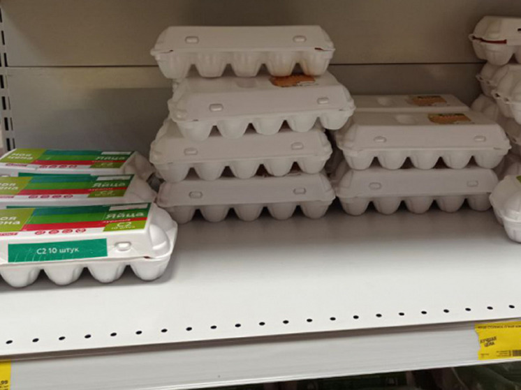 В волгоградских магазинах яйца подешевели до 86 рублей за 10 штук
