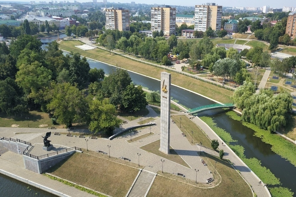 Благоустройство общественных территорий в Орле. Детский парк Орел. Орел принт парк.