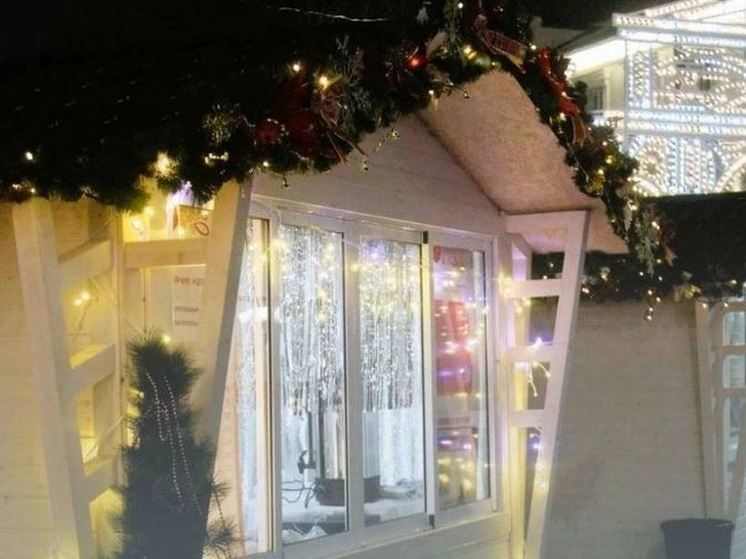 В Орле выбрали лучшие домики на новогодней ярмарке