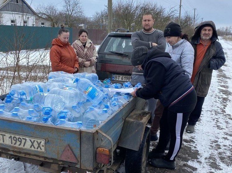 В село Москаленко Генического МО доставлена питьевая вода