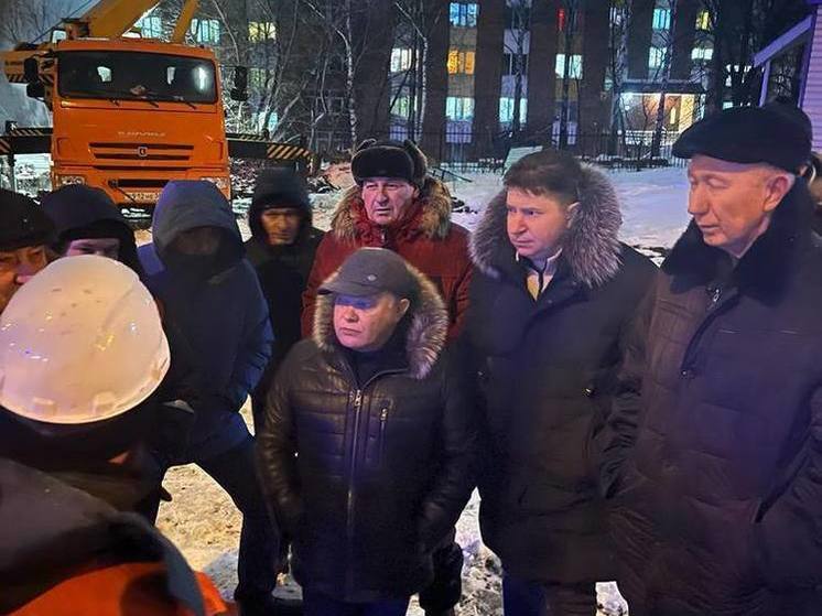 В Пензе из-за непогоды произошла магистральная утечка на котельной N2 в микрорайоне Арбеково
