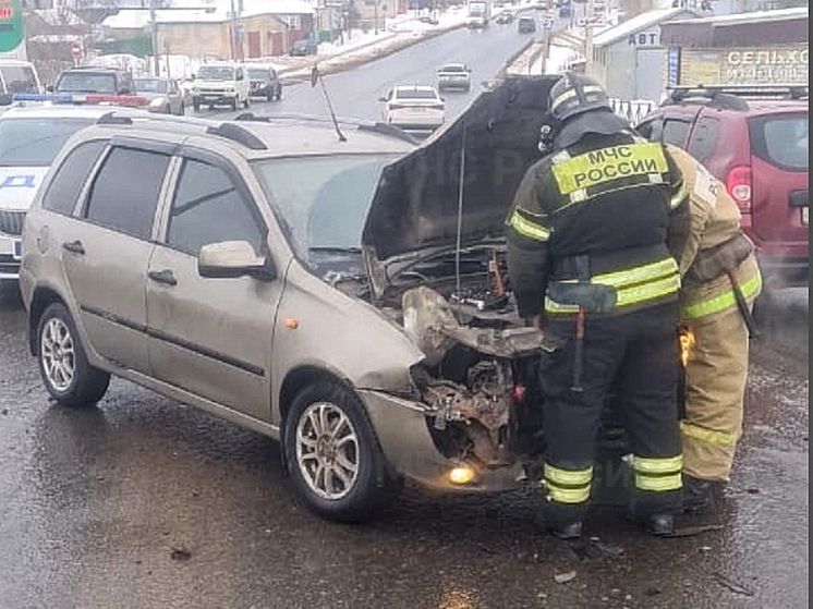 В деревне Жилина Орловского МО произошло ДТП на улице Строительной