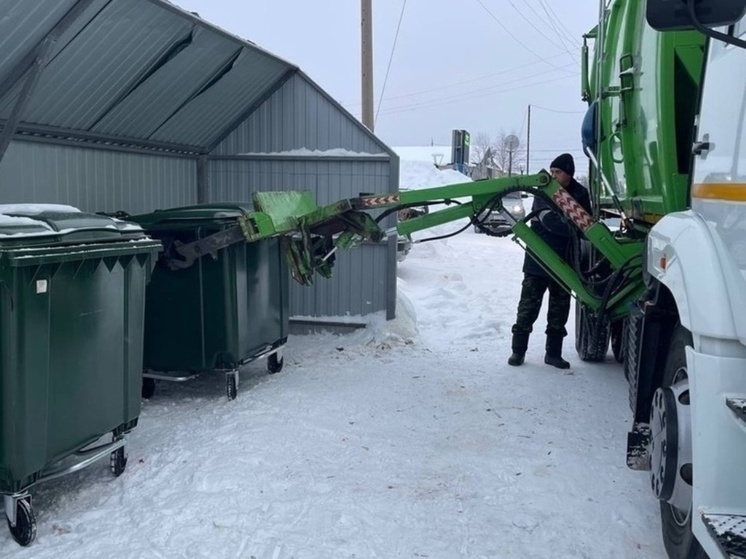 На Ямале начались перебои с вывозом мусора из-за морозов