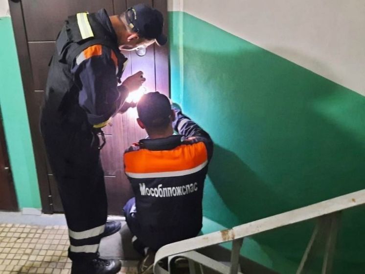 Спасатели помогли маме попасть к 2-летнему сыну, запертому в квартире