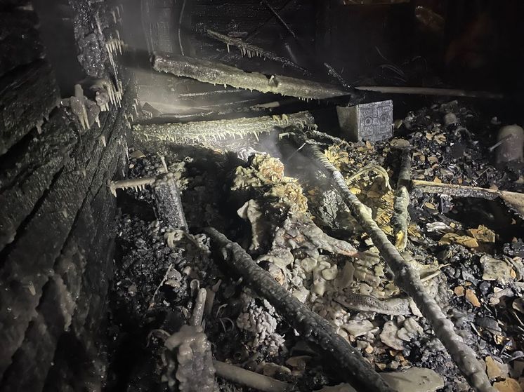 Три пенсионера погибли в пожаре в Омской области