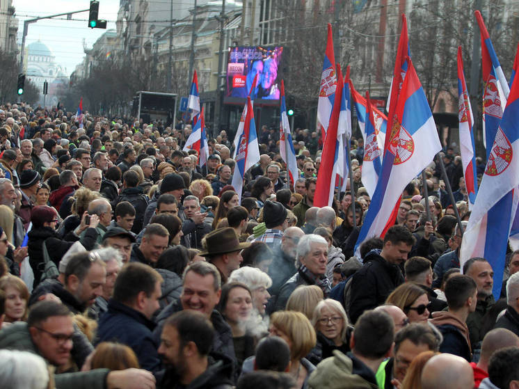 Эксперт Галияшевич: за реализацию протестной активности в Сербии отвечает ФРГ
