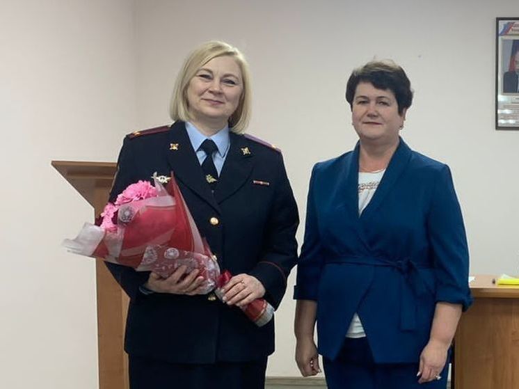 Новым начальником отдела МВД по Окуловскому району стала Ольга Николаева