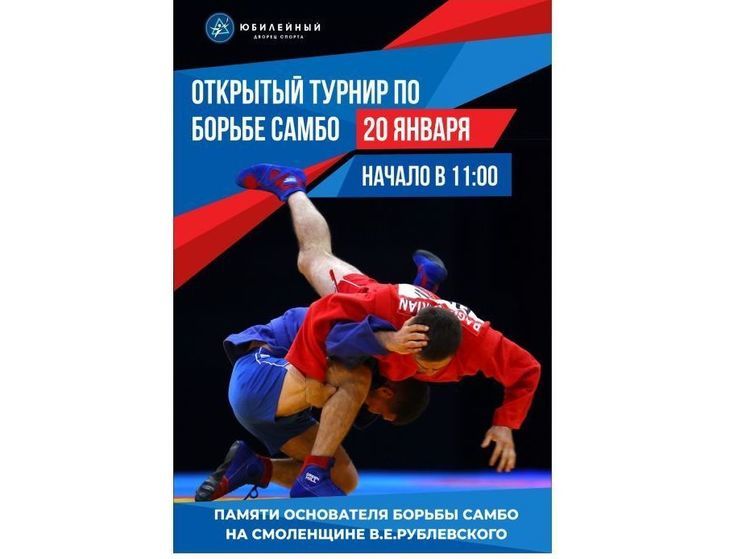 Юные смоленские самбисты померяются силой во Дворце спорта «Юбилейный»