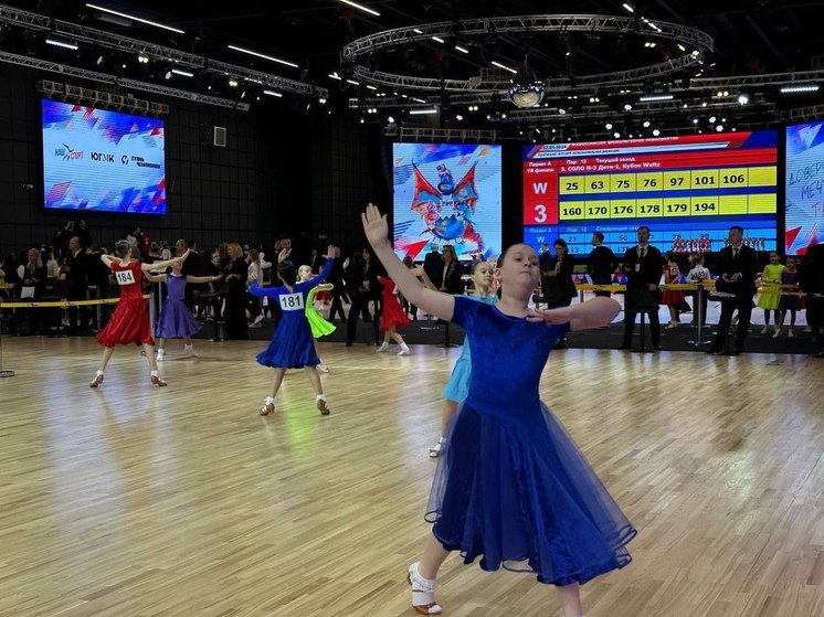 Юные спортсмены из Донбасса стали участниками Всероссийских соревнований по танцам